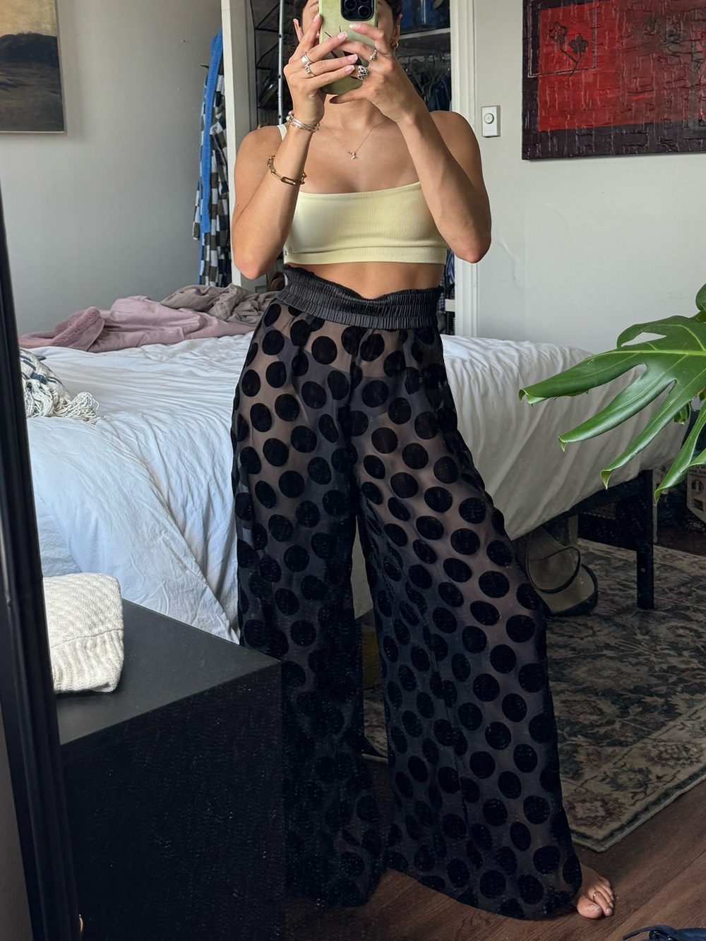 Victoria Secrete sheer pants!